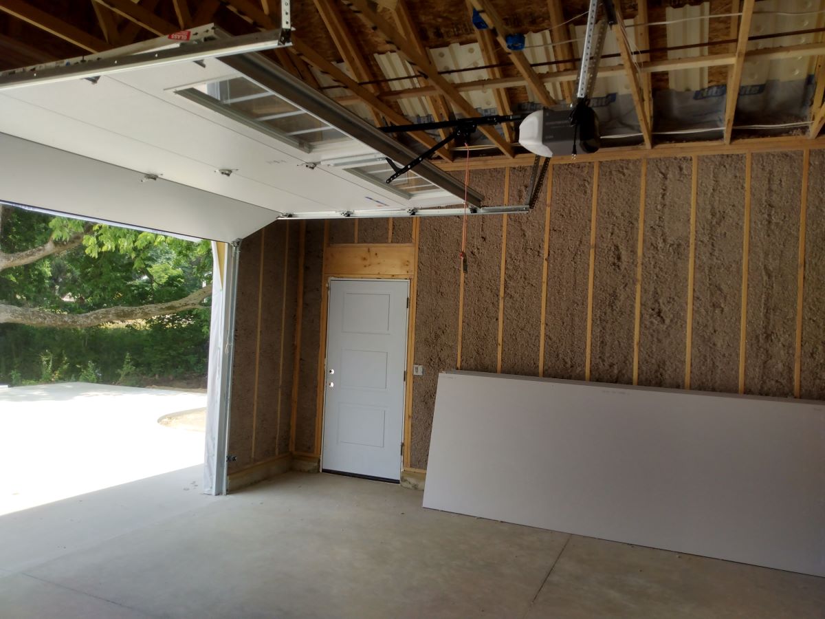 Addition construction in progress